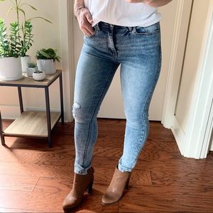 🆕 | aria distressed skinny jean |